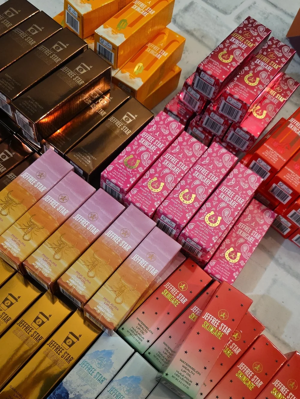 JEFFREE STAR SKIN CARE LIP OILS. CHOOSE 1